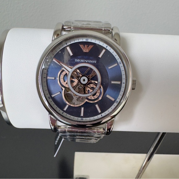 Emporio Armani Automatic Stainless Steel Watch - Picture 2 of 8